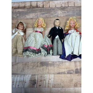 VINTAGE Porcelain Storybook Doll LOT By Nancy Ann